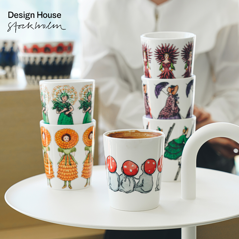 DesignHouse新骨瓷插画系列餐具