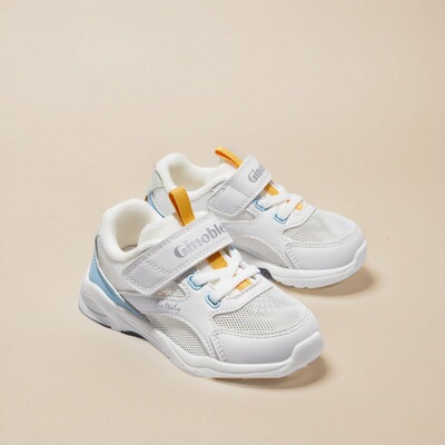 基诺浦2春夏男女儿童宝宝透气单网机能跑鞋缓震学步鞋子1303/1305