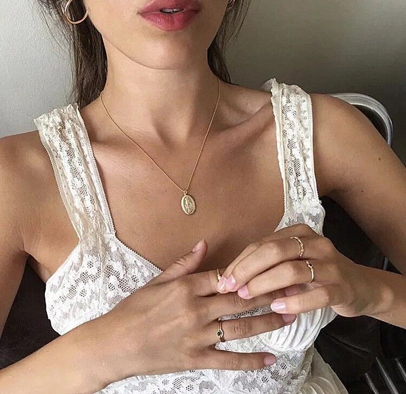 新品复古圆盘金币项链Kendall同款美国进口14K包金锁骨链毛衣链美在类目 饰品/流行首饰/时尚饰品新, 项链中 - 来自Buy2taobao.com提供专业的淘宝代购服务