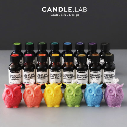 CANDLE.LAB | 高浓度香薰蜡烛液体染料大豆蜡蜂蜡石蜡果冻蜡颜料