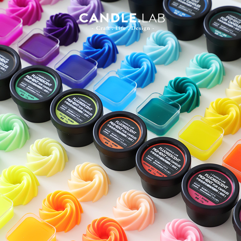 CANDLE.LAB | 不串色不渗透diy香薰蜡烛固体丝状颜料颜色荧光染料 家居饰品 香薰DIY材料/工具 原图主图