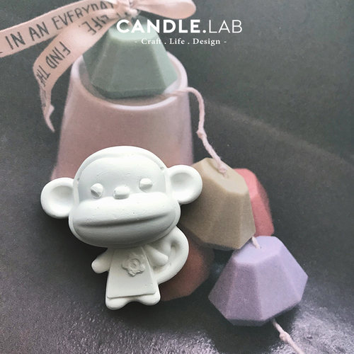猴子硅胶模具diy香薰石膏扩香石