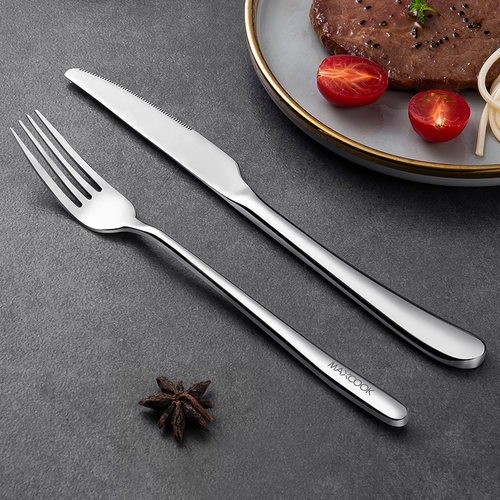 美厨刀叉maxcook304不锈钢