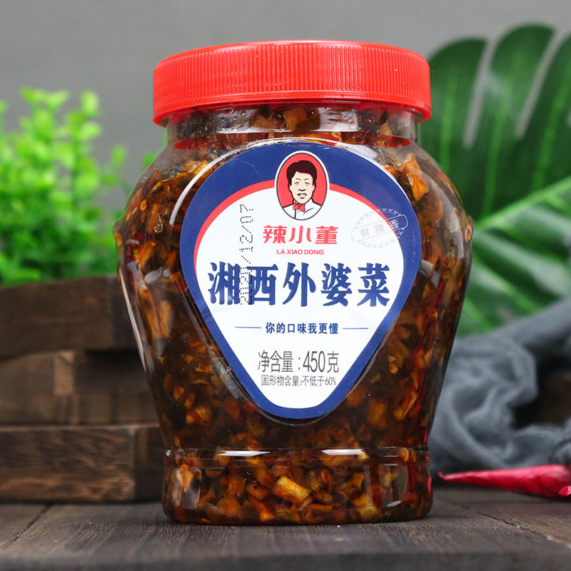 辣小董湘西外婆菜瓶装湖南特产农家自制酸辣下饭咸菜梅干菜坛子菜