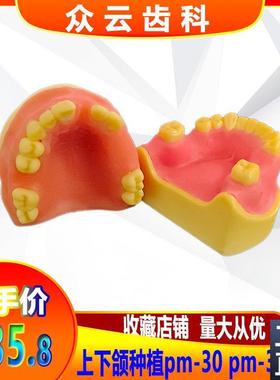 口腔种植练习模型pim-p30,pim-34种植练习缝合练习,骨质硬度1-4类
