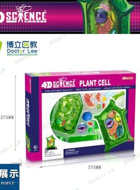 正品4Dmaster动物植物细胞模型儿童益智玩具幼儿园科学实验教学