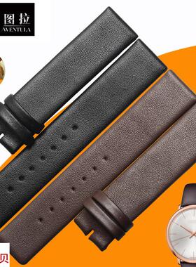 适配原厂文图拉真皮表带CK表带K8M211K8M271手表带表带K8M男K8Q
