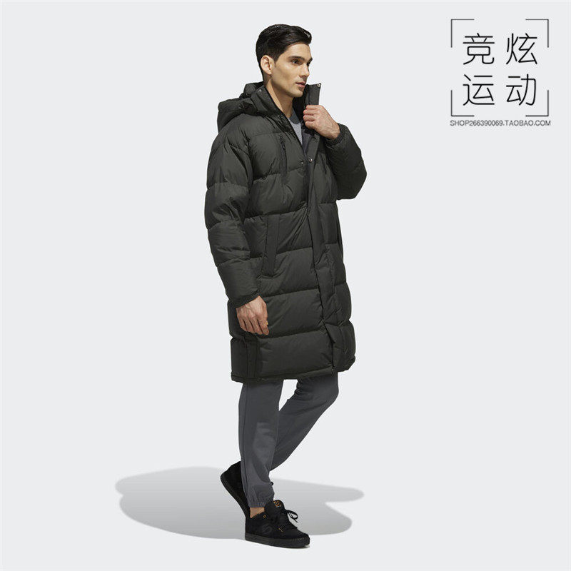 Adidas/ Adidas winter new pattern outdoors Hooded have more cash than can be accounted for Overknee keep warm Down Jackets EH4008in the Sportswear/Casual Clothing , Sports jackets  category - from Buy2taobao.com to provide professional Taobao agent buy service