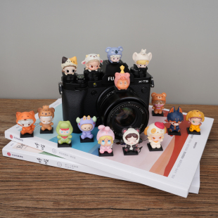 正品 泡泡玛特睡衣相机热靴盖适用佳能R50富士XT5尼康Z30索尼ZVE10