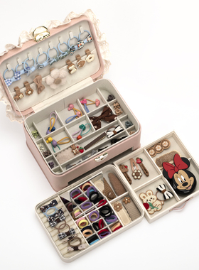 Sofis儿童发饰礼盒山姆女童发夹套装女孩生日礼物礼品发卡发绳