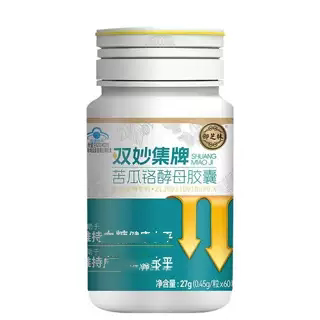 御芝林双妙集牌苦瓜铬酵母胶囊60粒