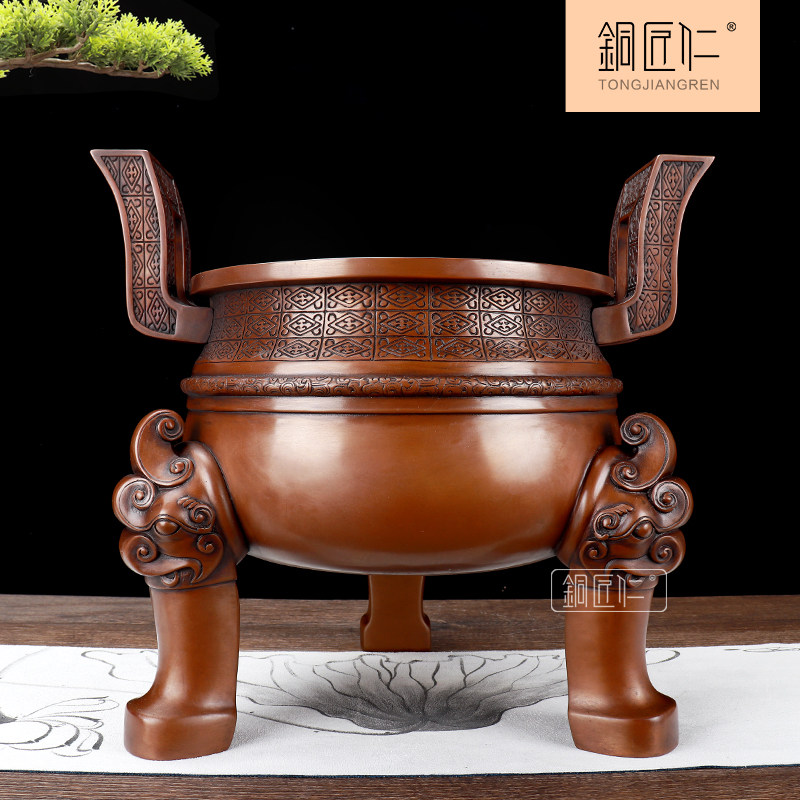 家居饰品寺庙摆件铜匠仁铜