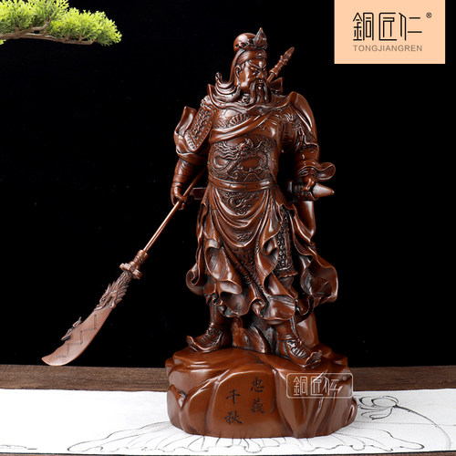 摆件武财神客厅关公像