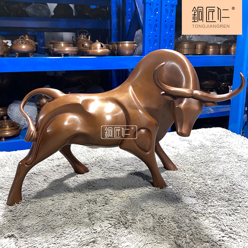 铜匠仁扭转乾坤摆件办公室