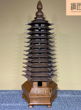 铜匠仁文昌塔摆件中式客厅