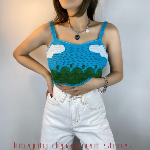 LaceButterflyShortT-shirtHollo