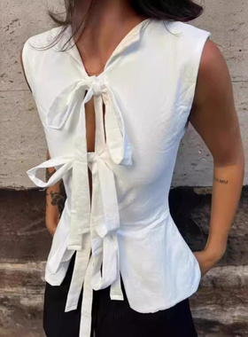 Flared Sexy Slimming Off-Shoulder Dress白色性感短上衣无袖修