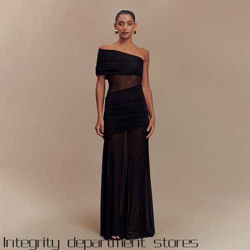 LaceSplitStrapsSexyDress东南亚