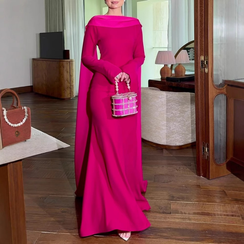 FlaredSexySlimmingOff-Shoulder