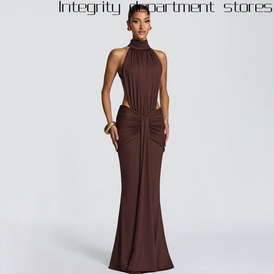 Lace-fittedsexyvacationdress晚