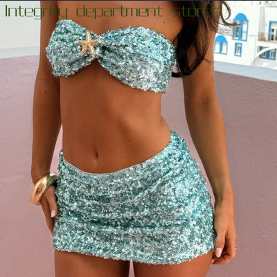 SexydeepV-sequinfloraltanktopd