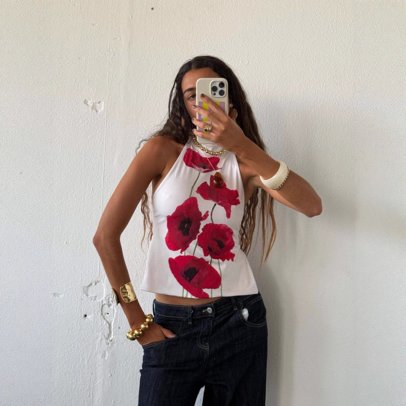 Sexyvestslimfitcroptopwithexpo