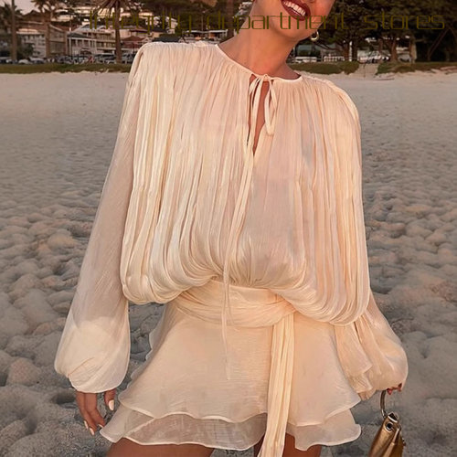 Sexystraplesslaceupvestmeshdre