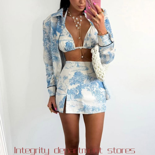 Slimfitsexydresslooseprintsetf