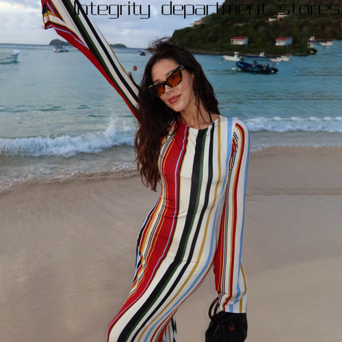 Lace-fittedsexyvacationdress修