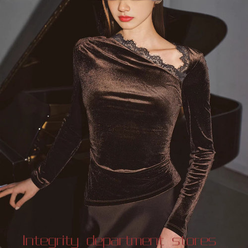 ChiffonT-shirtsexypatchworksli