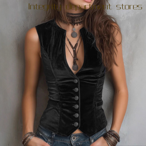 Printedsleevelesssexysuspender