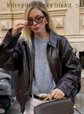 Casual coat, loose stand collar cotton jacket爆款风潮流百搭