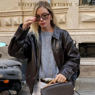 stand loose collar cotton 风潮流百搭 Casual jacket爆款 coat