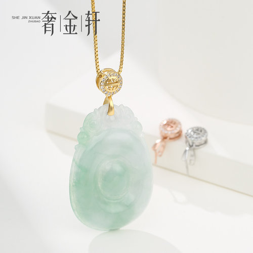 925银吊坠扣头diy配件