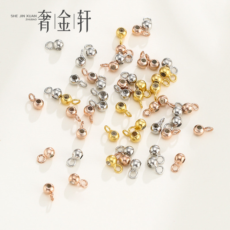 DIY配件 S925纯银3mm定位珠 进口硅胶有圈 项链调节珠 光珠硅胶球,饰品/流行首饰/时尚饰品新,其他DIY饰品配件,淘宝优惠券,粉丝福利购,淘宝优惠卷