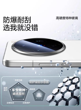 德国青果老黄适用vivox300pro镜头膜x300后置保护膜x200Ultra新款s摄防尘像头mini至尊防眩光spro钢化玻璃相