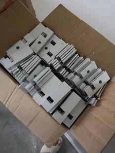 展会八棱柱展位铝合金方管开口托架广交会专用开槽托架服装挂衣架