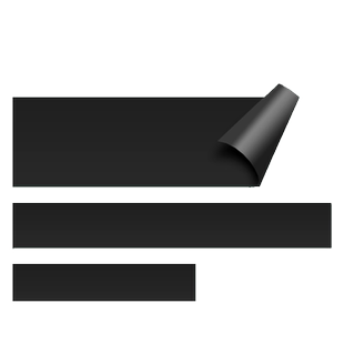 磁性空白黑板贴家用儿童可移除长条磁吸软磁贴教学涂鸦培训公开课板书条标题文字贴定制写字板磨砂不易掉磁条