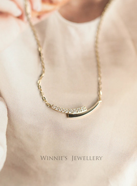 925纯银气质简约百搭小众项链