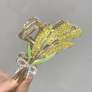 【下单立减50】穗穗有你七夕礼盒装抓夹麦穗发夹后脑勺鲨鱼夹盘ZC
