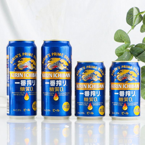 麒麟无糖啤酒500ml*24罐