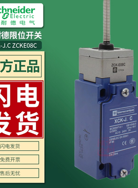 施耐德限位开关XCK-J.C行程开关ZCKE08C弹簧头ZCKJ1H29C zck-e08c