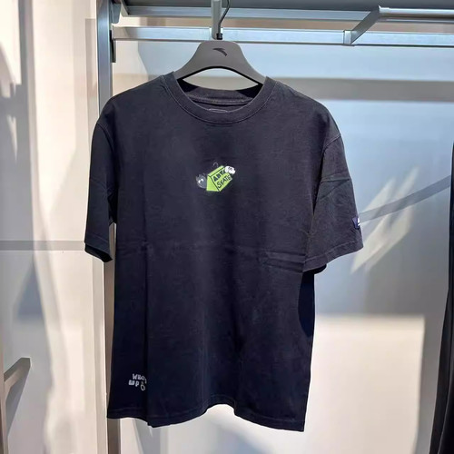 安踏纯棉T恤吸汗透气T恤男女同款夏季滑板潮流宽松短袖172628112