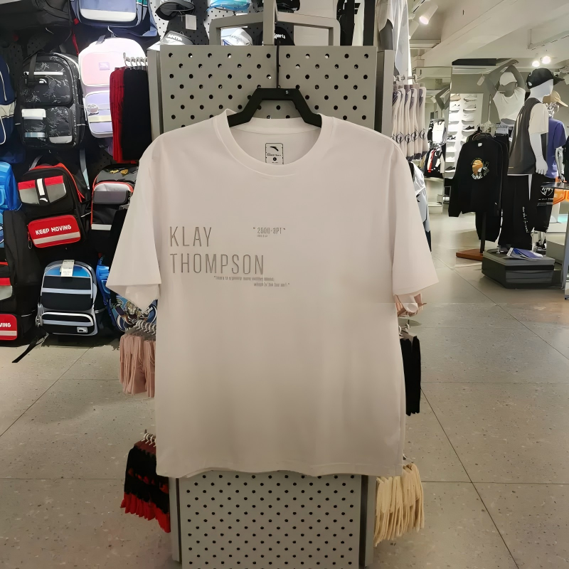 安踏男装152621138-4专柜正品2026夏 篮球运动柔软凉感短袖针织衫