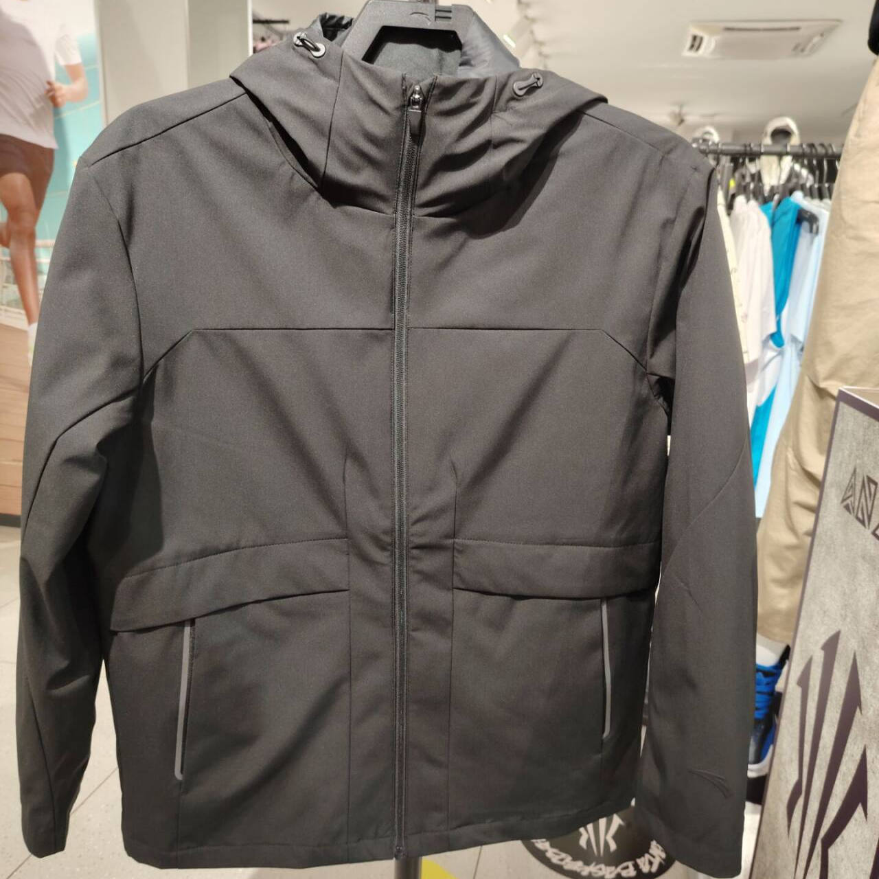 安踏风衣男2025冬新款羽绒内胆防泼水外套可拆卸两件套152547628