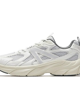 安踏银河丨复古网面透气休闲鞋男鞋夏季灰色百搭运动鞋112538896