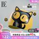 BE范德安萌趣系列2025新品 儿童硅胶泳帽小黑猫图案佩戴舒适