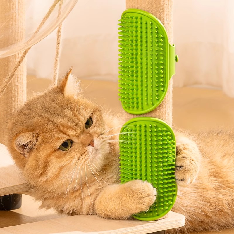 超大面积蹭毛器猫咪蹭痒很是方便