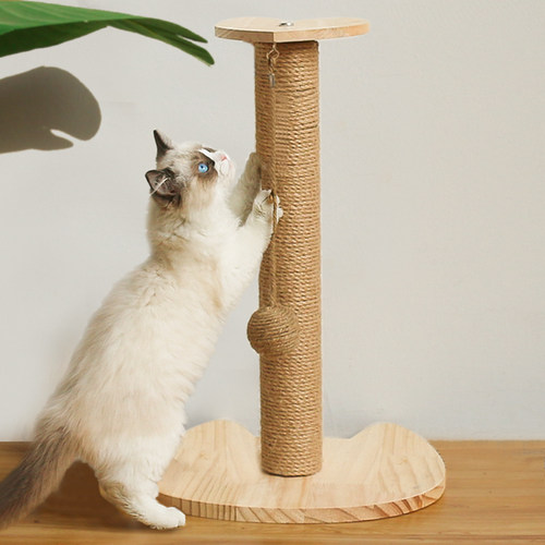 剑麻立式不掉屑耐磨用品猫抓板