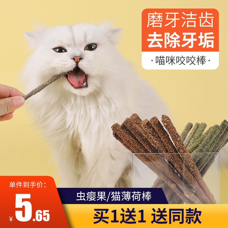 木天蓼解闷自嗨磨牙棒玩具猫薄荷